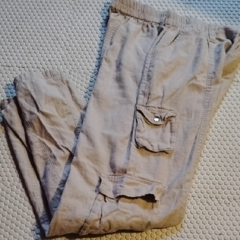 Love Tree Tan Boot Cut Pants